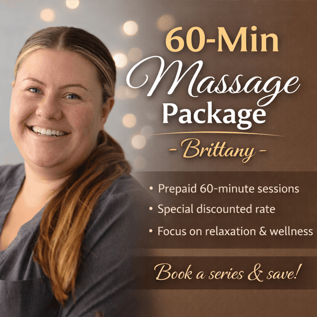 3-60-Min Massage Pkg w/Brittany at Warrior Wellness Center in Sparks, NV