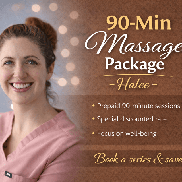 3-90-Min Massage Package w/ Halee at Warrior Wellness Center in Sparks, NV
